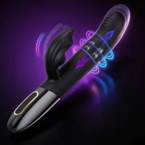 Vibrador Punto G con Movimiento y Rotación (Sube y Baja): imagen 1