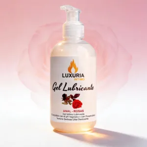 Gel Lubricante Luxuria Anal Rosas - 250cc: imagen 1