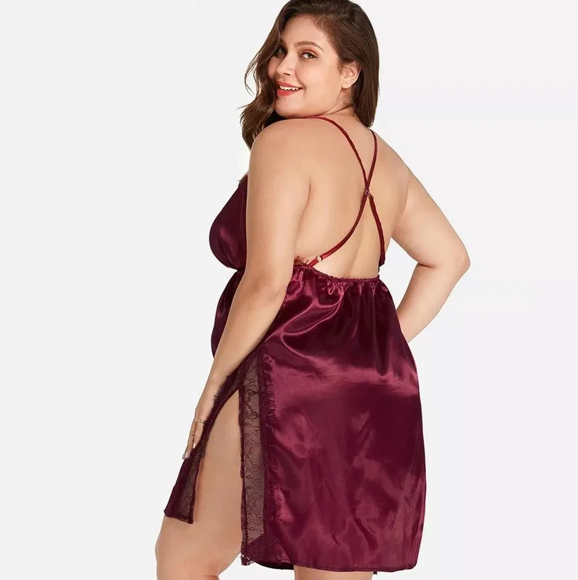 Camisolin Baby Doll Puntilla y Raso (AL205) Talle 100 al 140: imagen 2