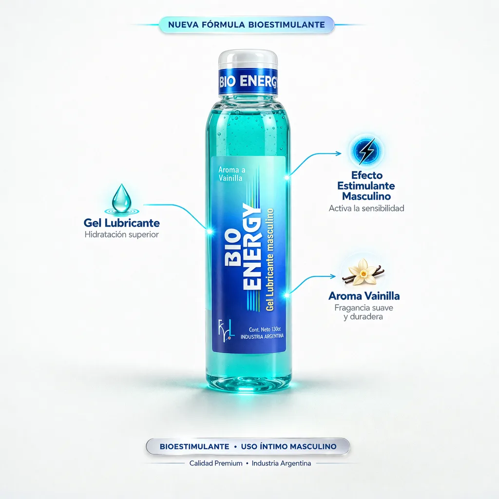 Gel Bio-Estimulante Masculino - BioEnergy - FYL: imagen 2