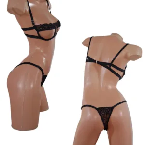 Conjunto Aro Corpiño Abierto Rutero (art 2031) Talle 85 al 100: imagen 5