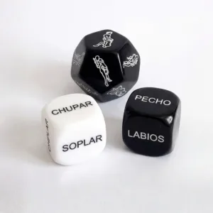 Juego De Dados Partes Del Cuerpo Acciones Posiciones Previa: imagen 1