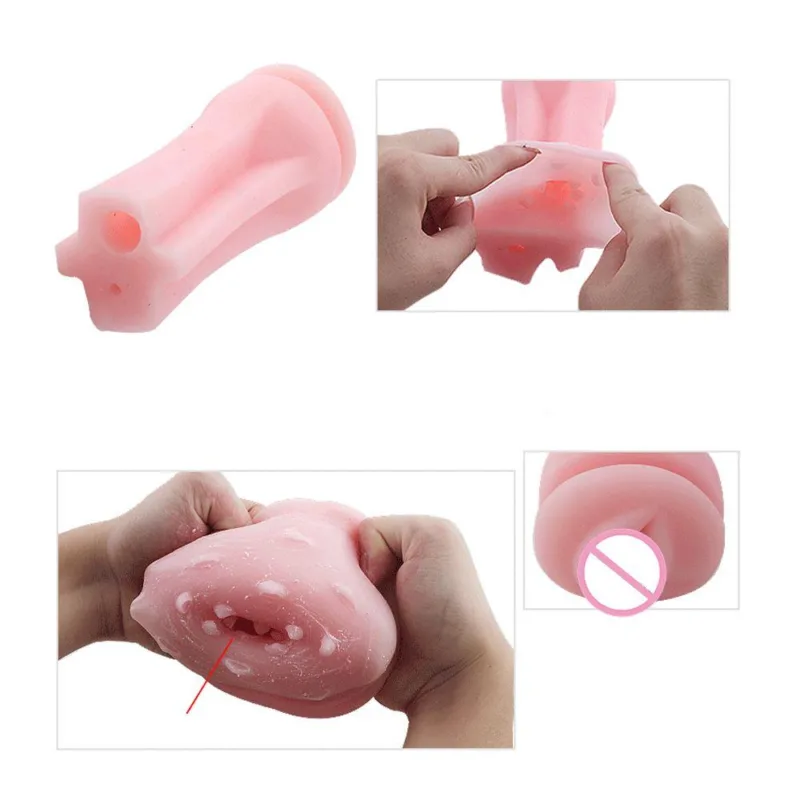 Tubo Vagina con Vibracion Tamaño Real