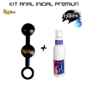 Inexpulsable Triple - Bolitas Anal + Gel Dilatador Analub: imagen 1