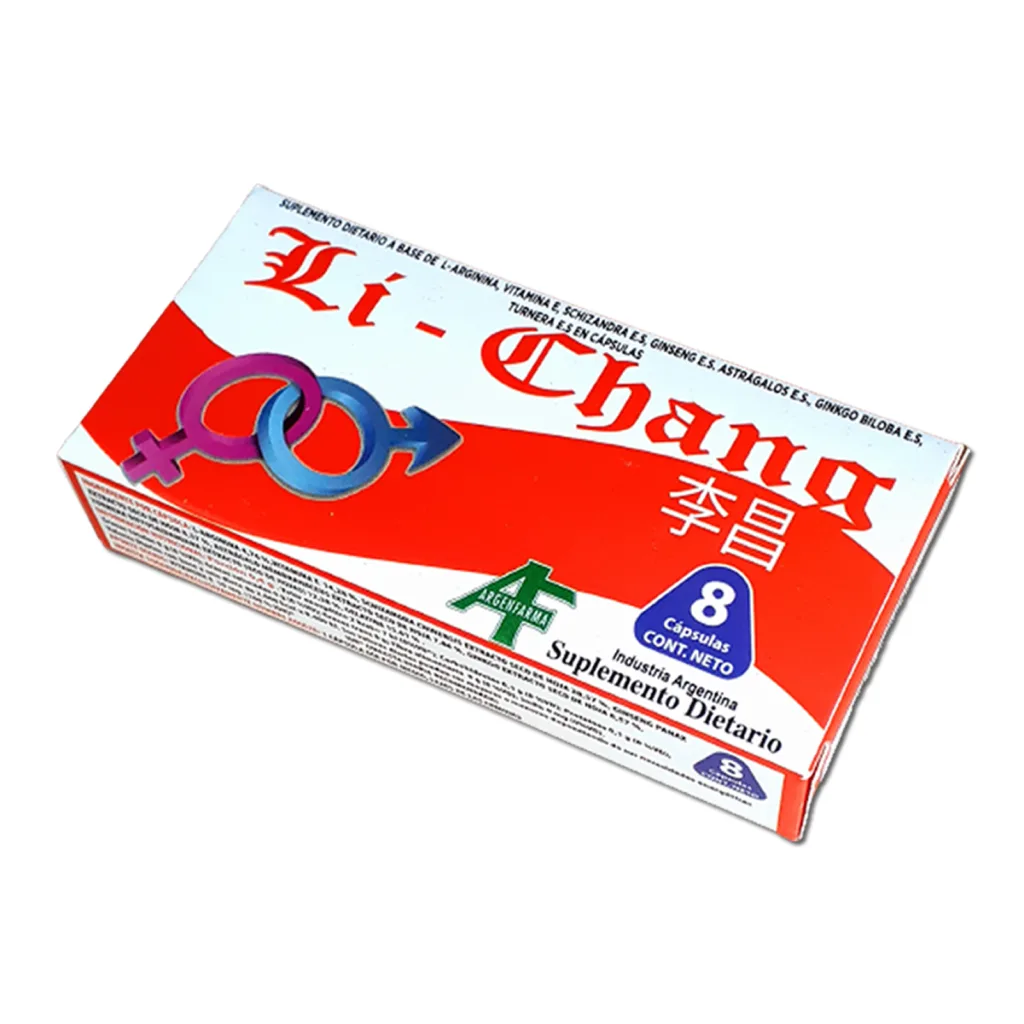 Li Chang 8 capsulas (1x8) - Vigor Masculino
