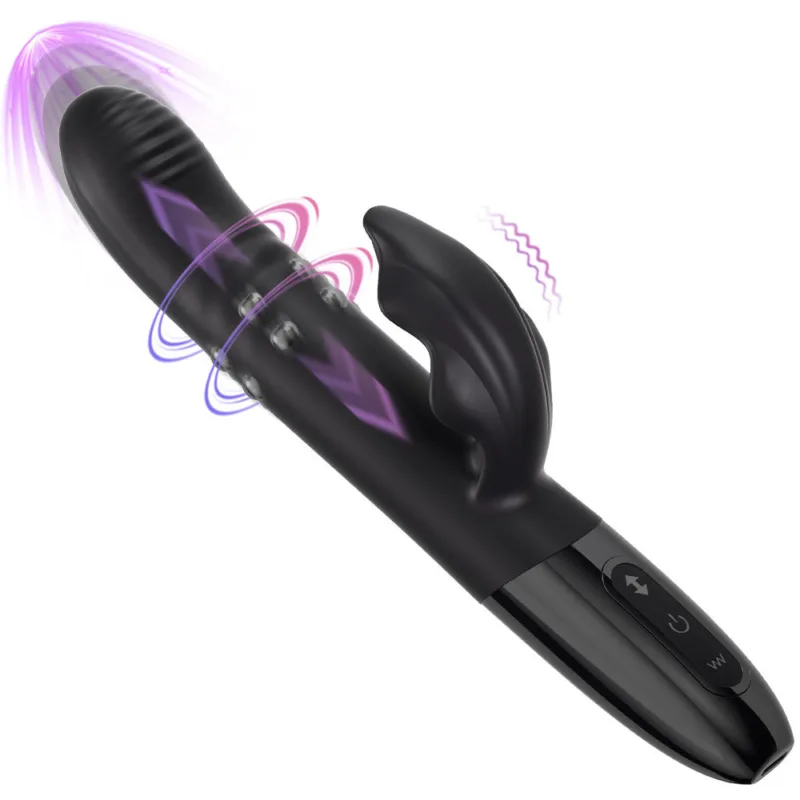 Vibrador Punto G con Movimiento y Rotación (Sube y Baja)