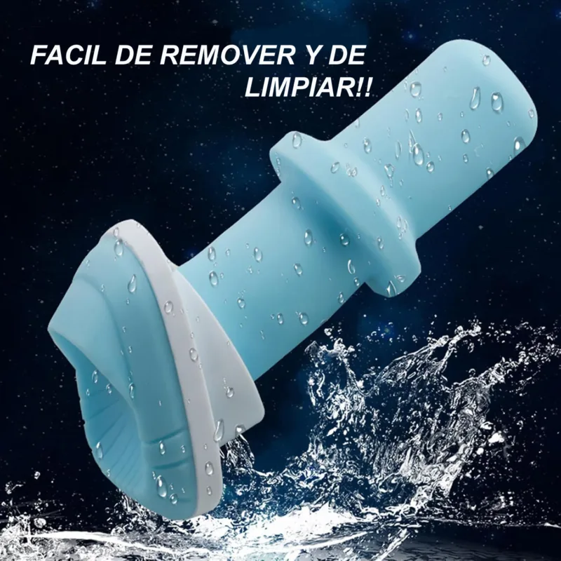 Masturbador Masculino con Vibración y Movimiento tipo Joystick para Celular